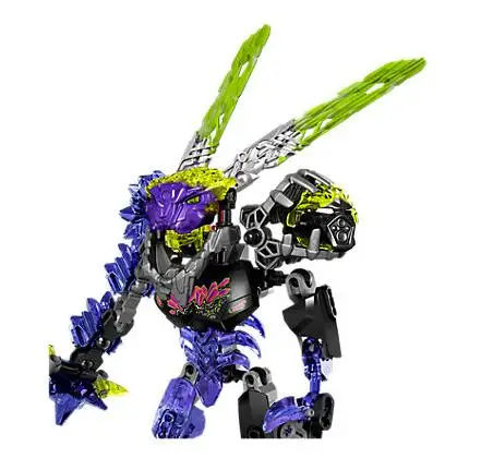 613 4 Quake Beast Biochemical warrior Building Block Bricks Детский Рождественский подарок Совместимость с