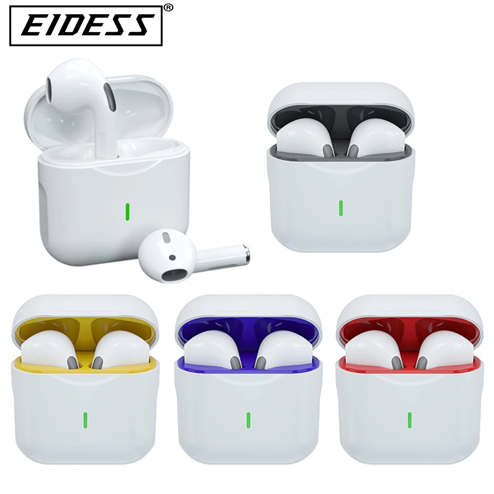Беспроводные наушники Air Pro 4 TWS миниатюрные Bluetooth 5 0 с зарядным чехлом Спортивная