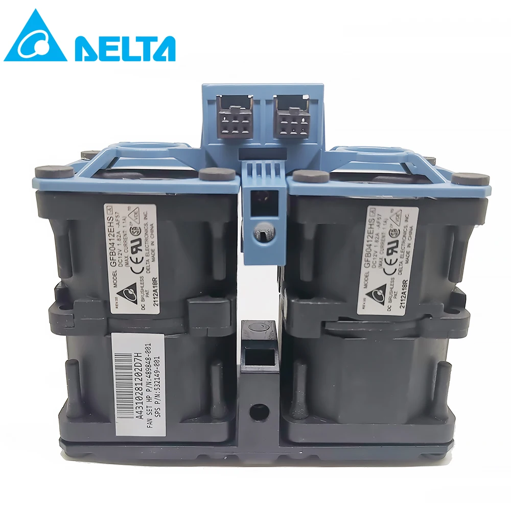 Для серверного вентилятора delta GFB0412EHS для HP DL360 G6 360 G7 DC 12V 1.82A P/N:489848 001 SPS P/N:532149