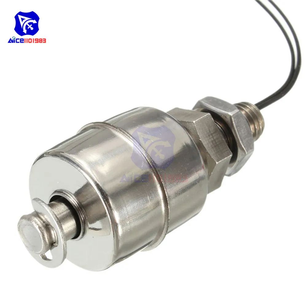 Поплавковый выключатель diymore из нержавеющей стали с вертикальным датчиком