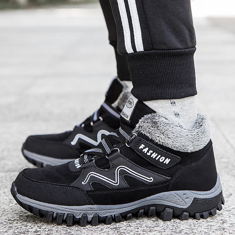 Мужские и женские ботинки Нескользящие походные унисекс большого размера для
