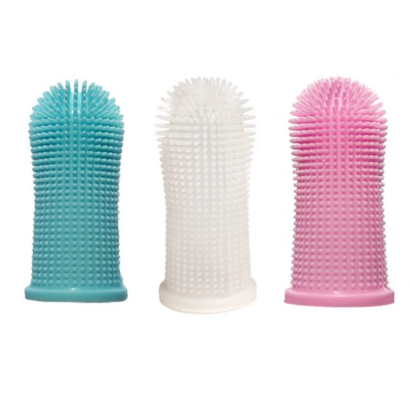 

Щетка Зубная силиконовая Мягкая для домашних животных, 3 шт., 2021