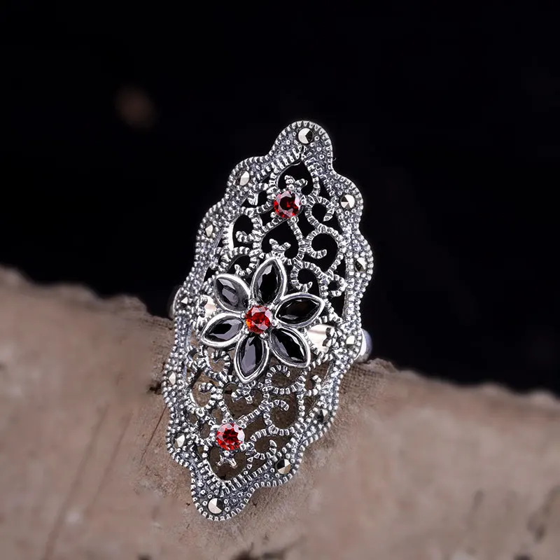 Подлинное Ювелирное кольцо из стерлингового серебра 925 пробы Женские аксессуары