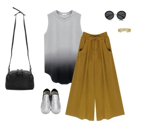 2020 поступление широкие брюки большие размеры Длина больших Размеры 6XL Мори Pantalon