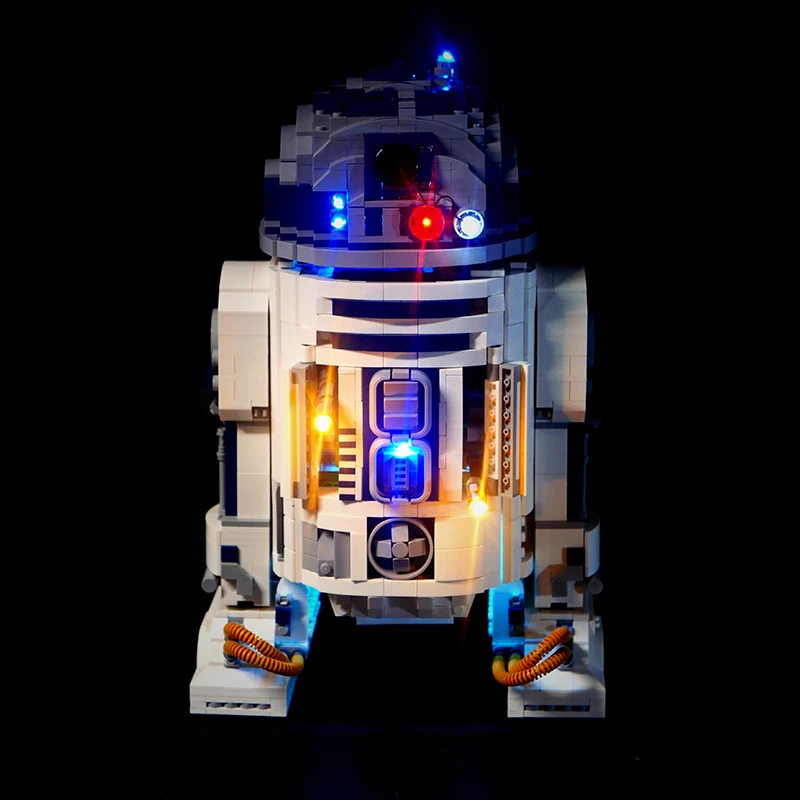 RC LED Lighting Kits For 10225 R2-D2 75308 Toy Bricks Building Blocks Model Adult Boys Educational Birthday Gifts (Only Lights) | Игрушки и