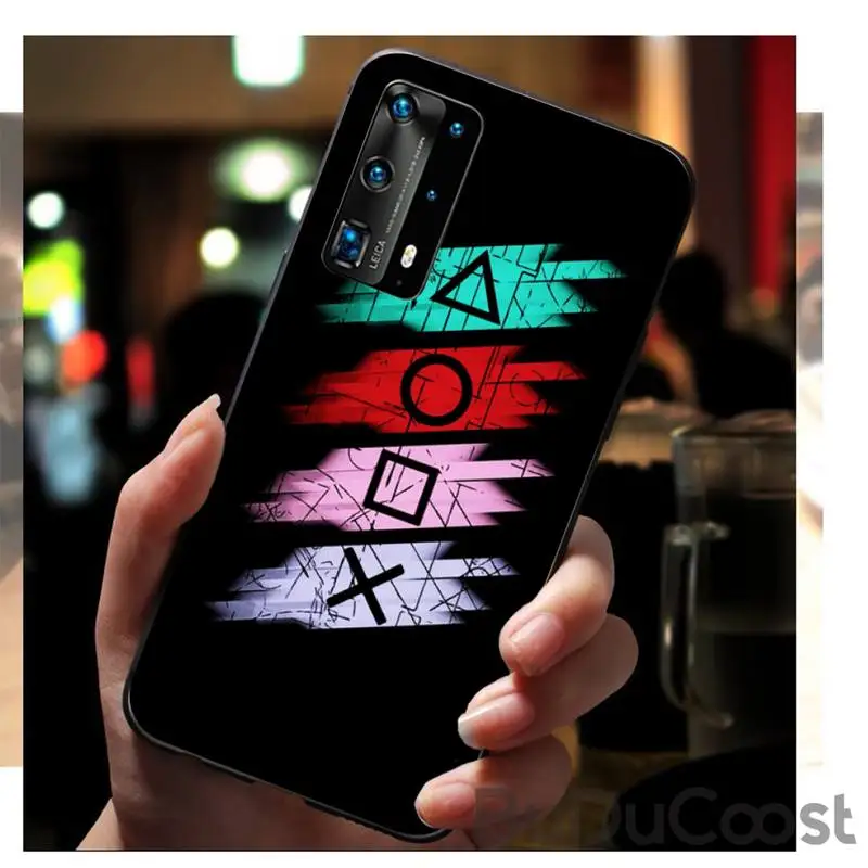 

Hot game console playstation ps4 Phone Case for huawei P40 pro lite P8 P9 P10 P20 P30 psmart 2019 2017 2018