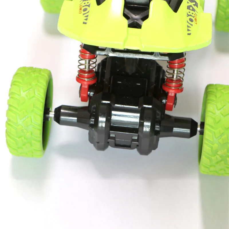 YINGELON 1pcs Pull Back Monster Trucks for Boys Kids Gifts Model Diecast Vehicle Car 1:55 With 4 Independent Shock Springs |