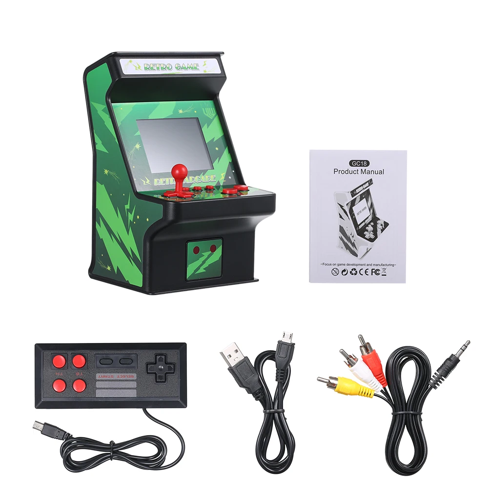 Мини Игровой шкаф в стиле ретро 256 1 Классические аркадные игры 8 битный
