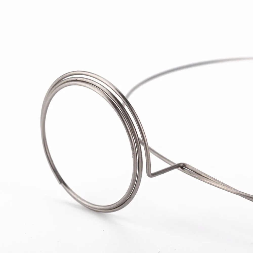 2Pcs Head-Mounted Magnifying Glass Steel Ring Watch Magnifying Glass Accessories Watch Part Repair Tool for Watchmaker