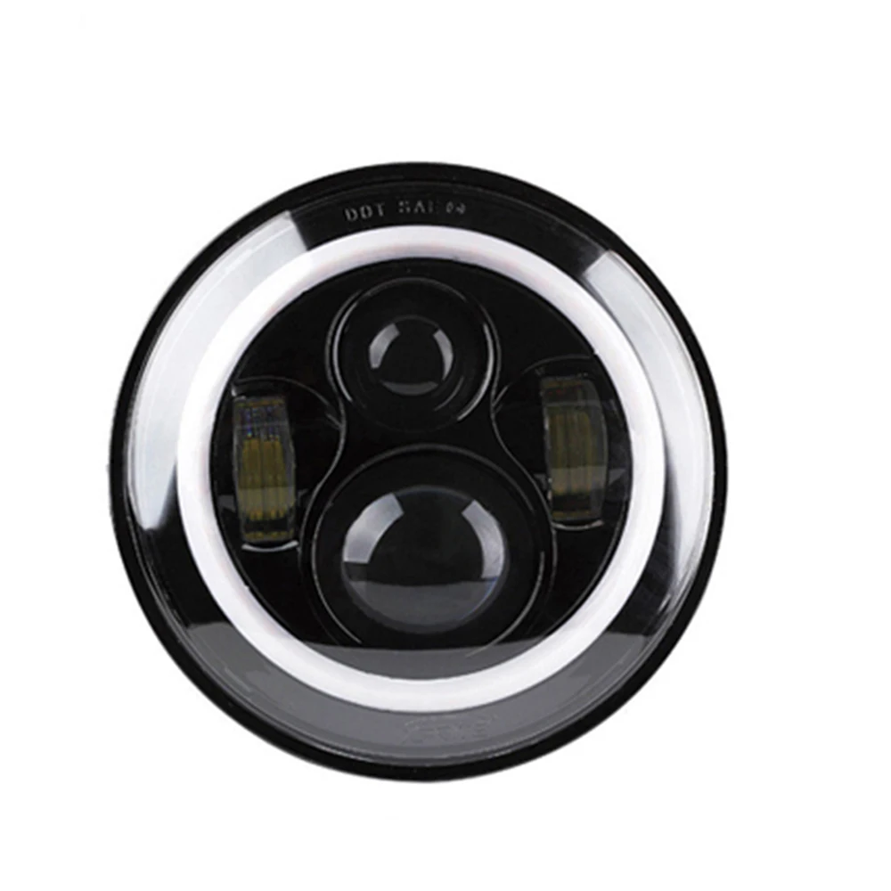 2 шт. 7 дюймов светодиодный галогеновые фары головного света + Противотуманные для