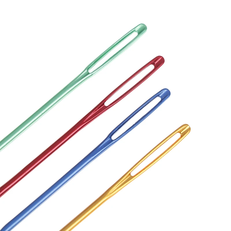 Набор из 24 штук с принтом большие глаза Self Threading иглы бытовой ручной швейной для