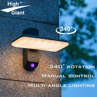 solar lamp led wall light outdoor garden multi angle adjustable smart induction aluminum waterproof