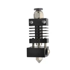 Терморазрыв для 3D принтера Creality наконечник, покрытый металлом, титановый, клонированный, полностью металлический, черный, Hotend, медно-никелевый, CR-10