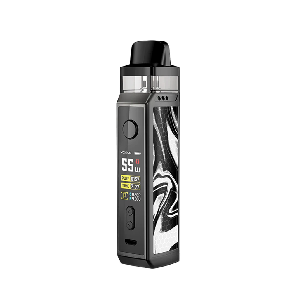 Новый оригинальный комплект VOOPOO VINCI X 70W Pod с двойной катушкой 0 96 дюймовый экран