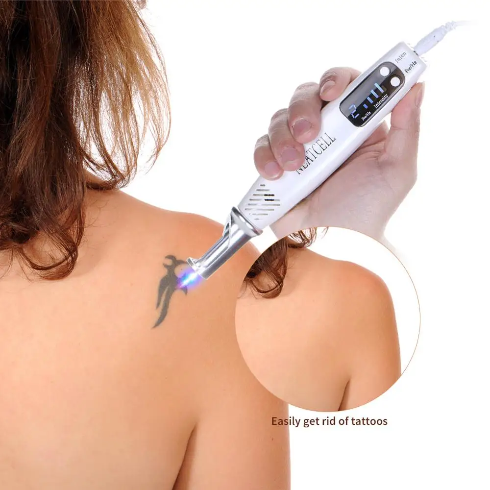 Пикосекундная лазерная ручка светотерапия тату шрам удаление веснушек моль