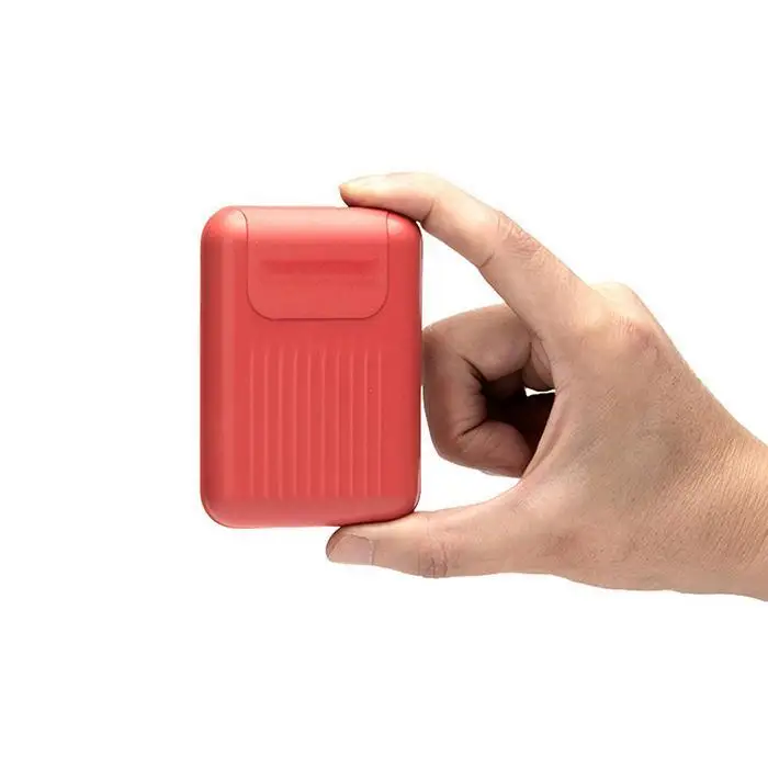 Мини банк питания 10000 мАч мобильное компактное портативное зарядное устройство