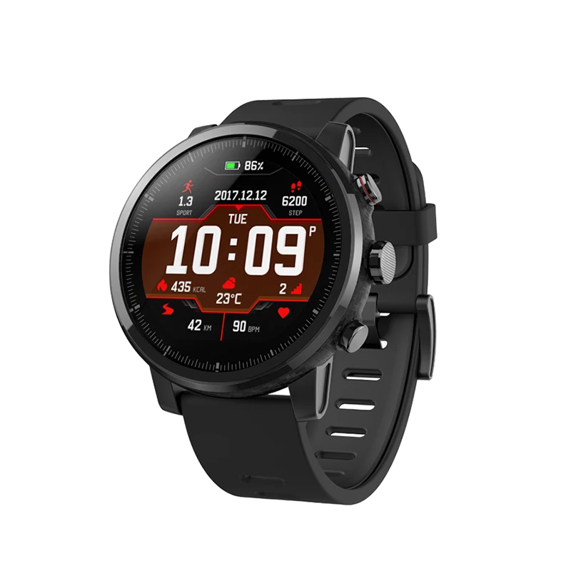 Смарт часы Amazfit Stratos 2 (1.34'' 5ATM GPS) с поддержкой русского языка (доставка от дней