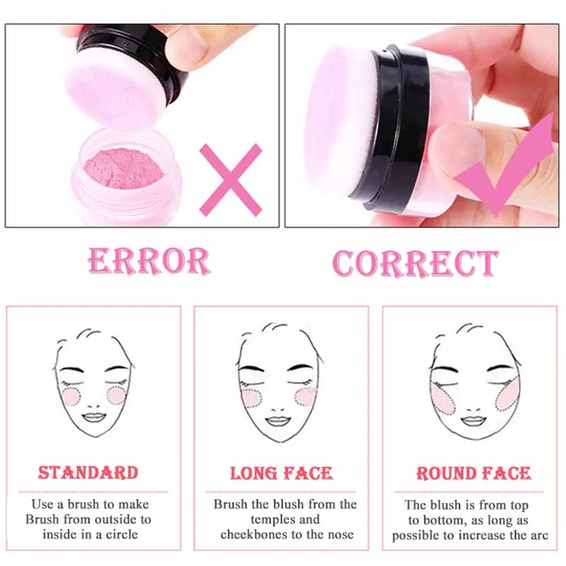 Мягкая Румяна для лица пудра щек питательный Осветляющий цвет румяна палитра