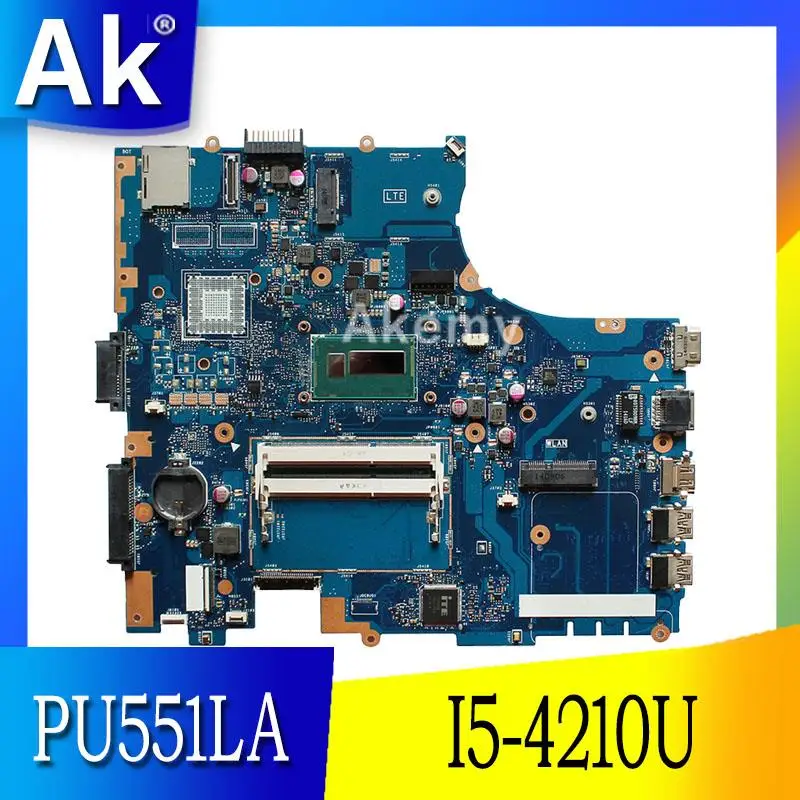 

AK PU551LA Laptop motherboard for ASUS PU551LA PU551LD PU551L PRO551L Test original mainboard I5-4210U