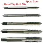 M3 M4 M5 M6 M8 HSS винтовой кран с правосторонней резьбой Метрическая заглушка ручной кран ручные инструменты 5 шт.3 шт. набор M3-M8