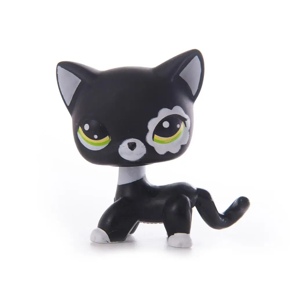 Игрушка LPS Pet Shop маленькая кошка с короткой шерстью Такса овчалка ПВХ мультяшная