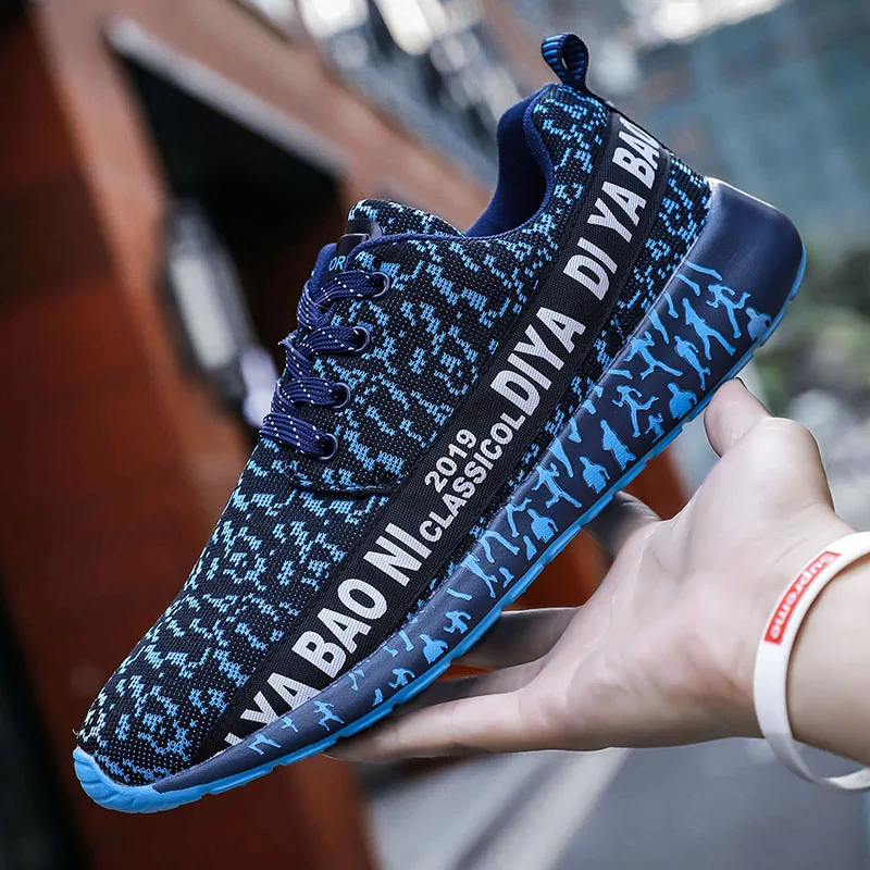 

Мужские кроссовки для скейтборда, синие удобные спортивные кроссовки для улицы, весна 2021