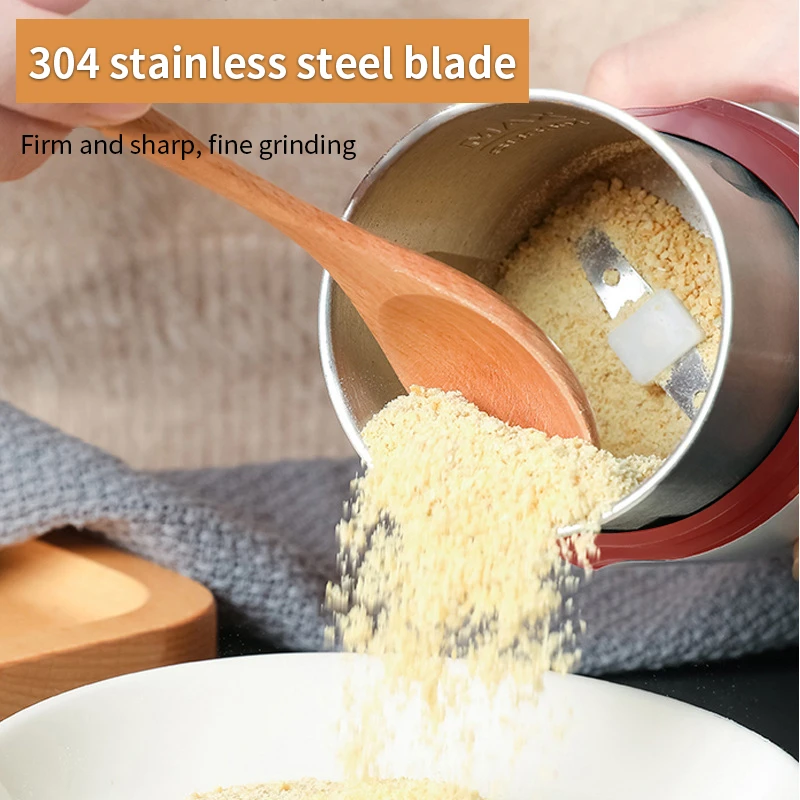 Мини электрический Кофе шлифовальная машина Портативный фасоли гайка травы