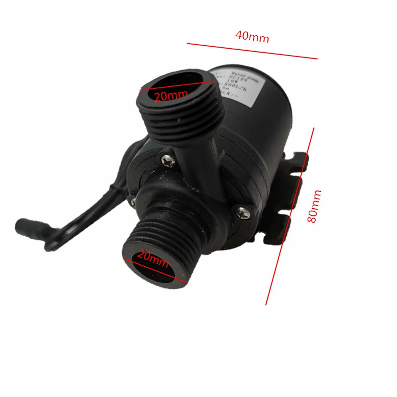 800L/H 5m DC 12V Solar Brushless Motor Water Circulation Submersible Pump Pumps | Обустройство дома