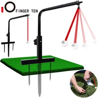 new durable set golf swing trainer with mat training aid indoor outdoor driving chipping hitting practice tool drop shipping