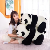 1pcs panda cute cartoon plush dolls soft toys pillow cushion sofa decoration pendant ornaments gifts y225