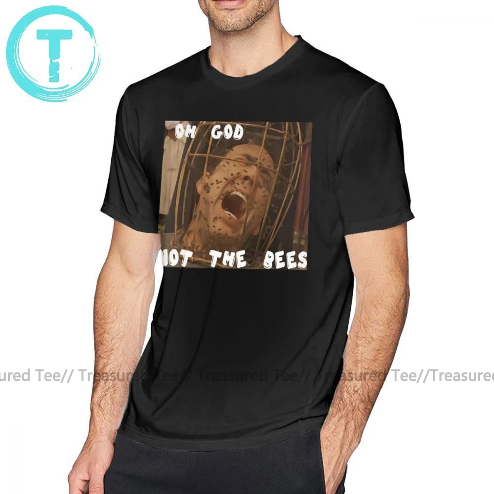 Николас Кейдж футболка OH Бог не пчелами для маленьких девочек с футболкой