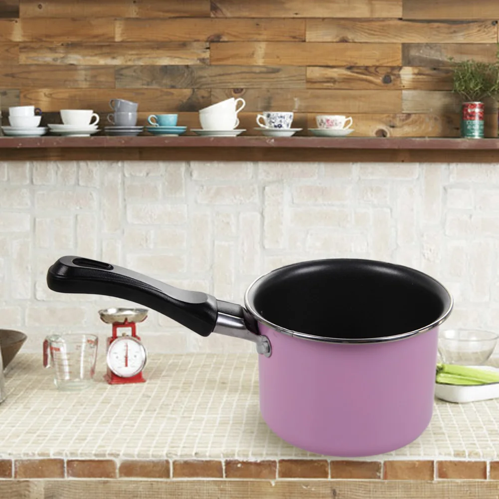 

Carbon Steel Mini Non Stick Pan Chocolate Milk Sauces saucepan Cooking Cuisine Pan Picnic Cooking Pots PTSP Fry Pot Pan
