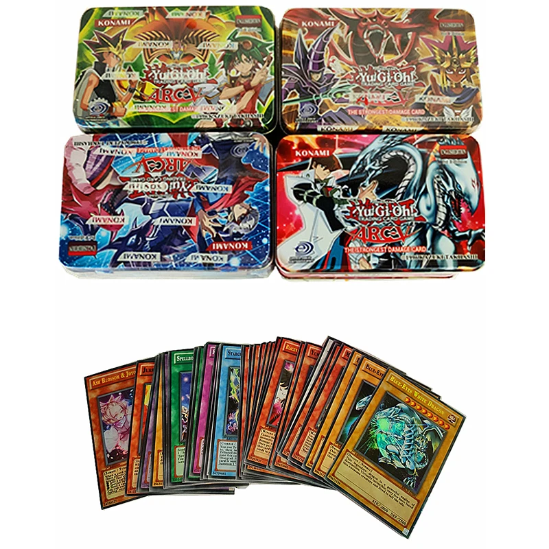

41 шт. карточки в стиле аниме Yu-Gi-Oh, голубые глаза, белый дракон, темный маг, Классическая карточка Yugioh для детей, мальчиков, рождественский под...