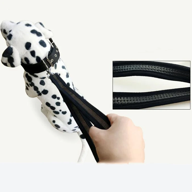 Многофункциональный поводок для больших собак с двойной ручкой ремень