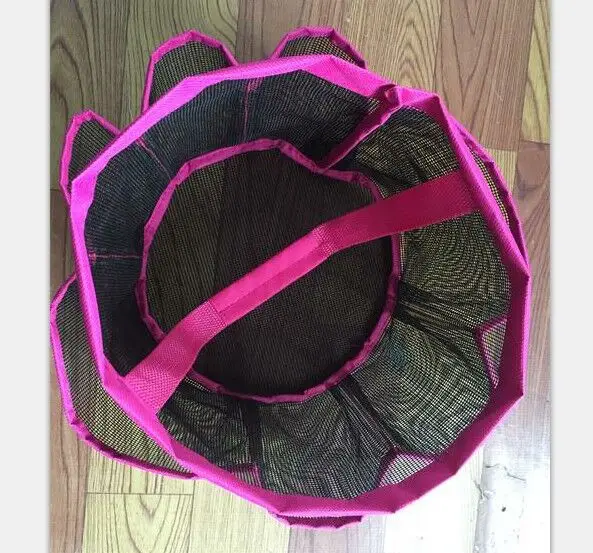 

stereoscopic 8 grid Wash bag storage bag bathroom tools Shower gel shampoo storage bag portable hollow wash basket