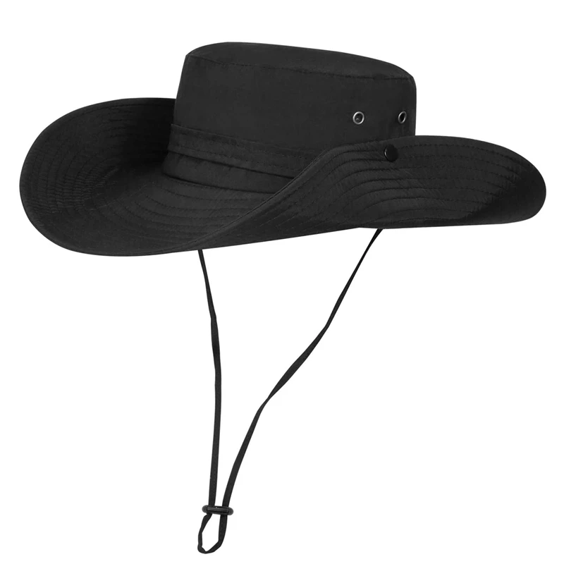 

Super Wide Brim Fishing Sun Hat Waterproof Hat Boonie Cap For Gardening Hiking Camping Sun Cap