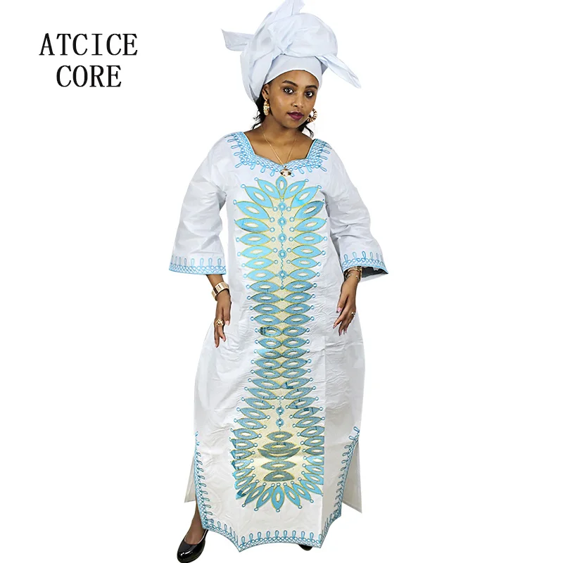 Африканские платья для женщин модный дизайн бесплатная доставка 100% хлопок