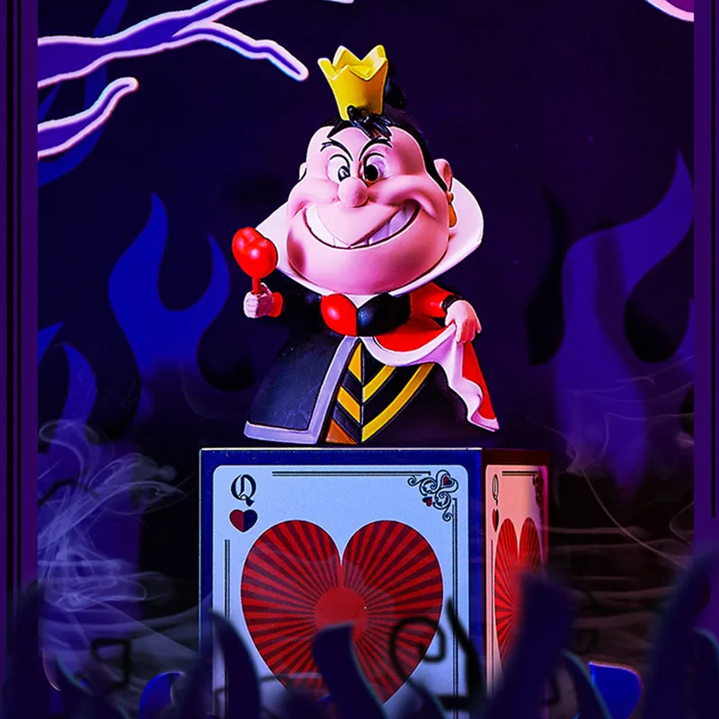 

Disney злодей Queen сердец фигурку модель игрушки украшения автомобиля Disney экшн игрушки Figuras подарки на день рождения