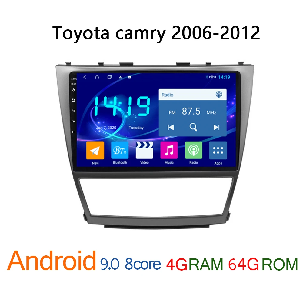 Автомобильная магнитола для Toyota camry 2006 2012 4 Гб + 64 ГБ | Автомобили и мотоциклы