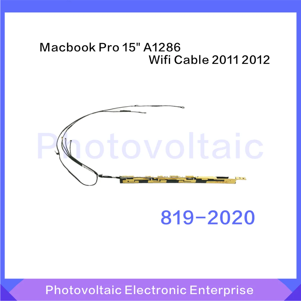 Оригинал для Macbook Pro 15 &quotA1286 Wifi bluetooth Антенна iSight камера кабель 2011 2012|Комплектующие