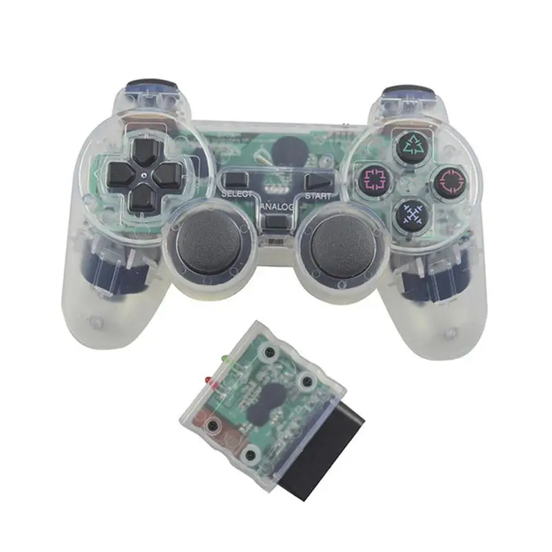 BEESCLOVER для sony PS2 2,4G беспроводной аналоговый контроллер Bluetooth геймпад для игровой станции 2 джойстика для Dualshock 2 d30