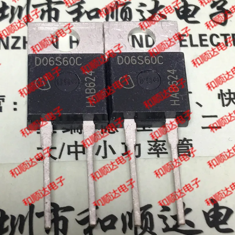 

10 шт./лот D06S60C IDT06S60C новый запас TO-220 600V 6A количество