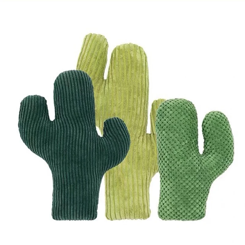 

Cactus Cat Toy Catnip Cat Toys Interactive Accessories Corduroy Fabric Plant Cat Plush Cats Scratcher Pillow Molar Pet Supplies