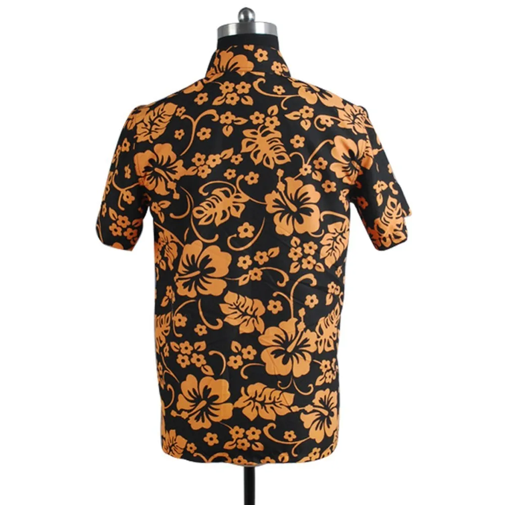 

Fear and Loathing in Las Vegas Raoul Duke Short Sleeves Shirts Halloween Party Cosplay Costumes for Men