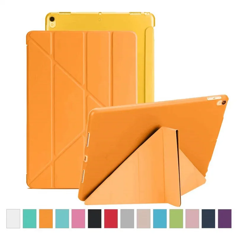 Мягкий чехол из ТПУ для iPad air 1/iPad 5 чехол-подставка Smart-Cover Apple 1 искусственной кожи с