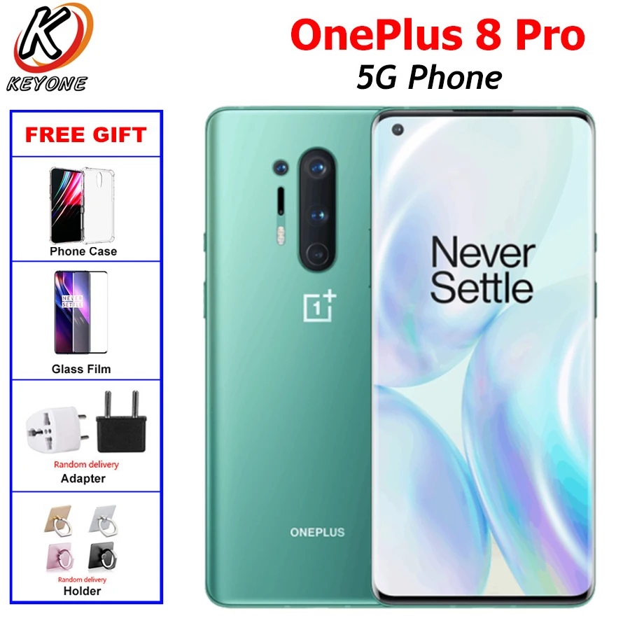 OnePlus 8 Pro мобильный телефон с двумя SIM картами 8/12 Гб ОЗУ 128/256 ПЗУ Snapdragon 865