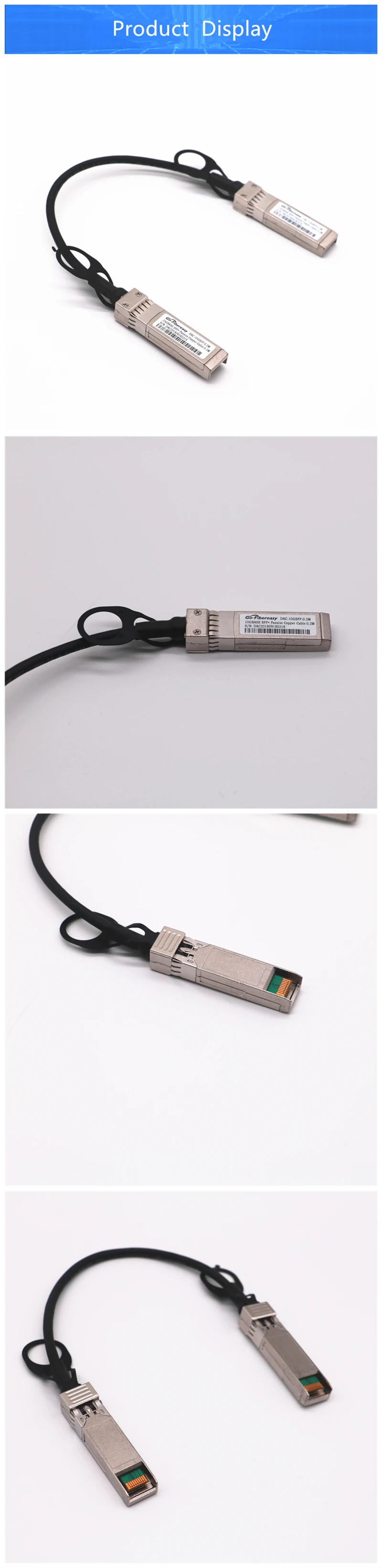ЦАП кабель 10G SFP+ пассивный прямой медный Twinax кабель 0,2 м 30AWG совместимый для Ubiquiti Mikrotik Zyxel 10G SFP+ DAC кабель