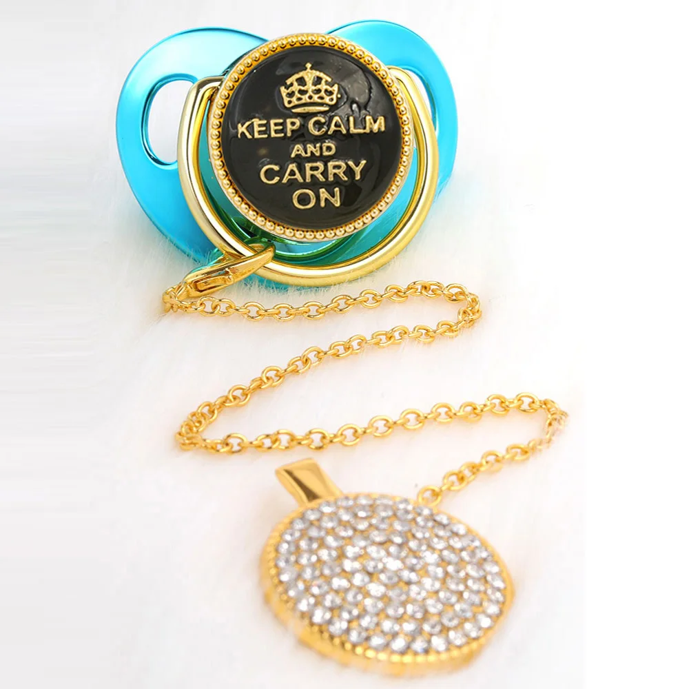 

Золотая пустышка с клипсой, персонализированная возрастная пустышка-пустышка, без БФА, Силиконовая пустышка для новорожденных, пустышка-пустышка, подарок для малыша