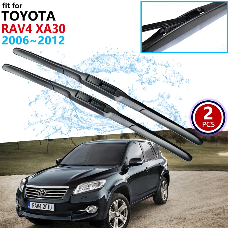 

Car Wiper Blade for Toyota Rav4 XA30 RAV 4 30 2006~2012 2007 2008 2009 2011 Front Windscreen Windshield Wipers Car Accessories