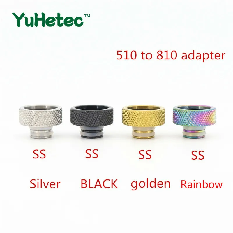 

Капельный наконечник для vapeYUHETEC из нержавеющей стали от 510 до 810 адаптер капельного наконечника 1 шт.